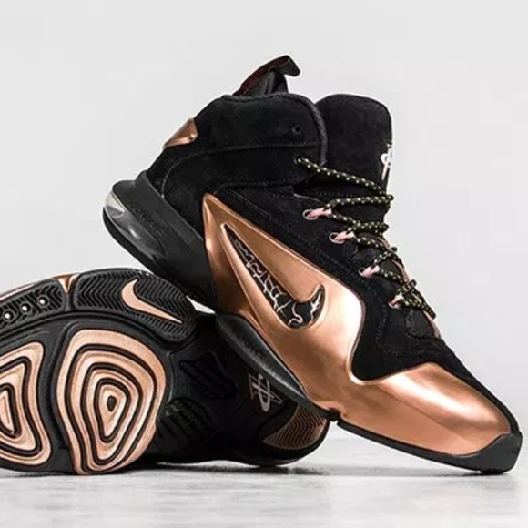 Nike Other - Nike Zoom Air Penny 6 Metallic Copper & Black